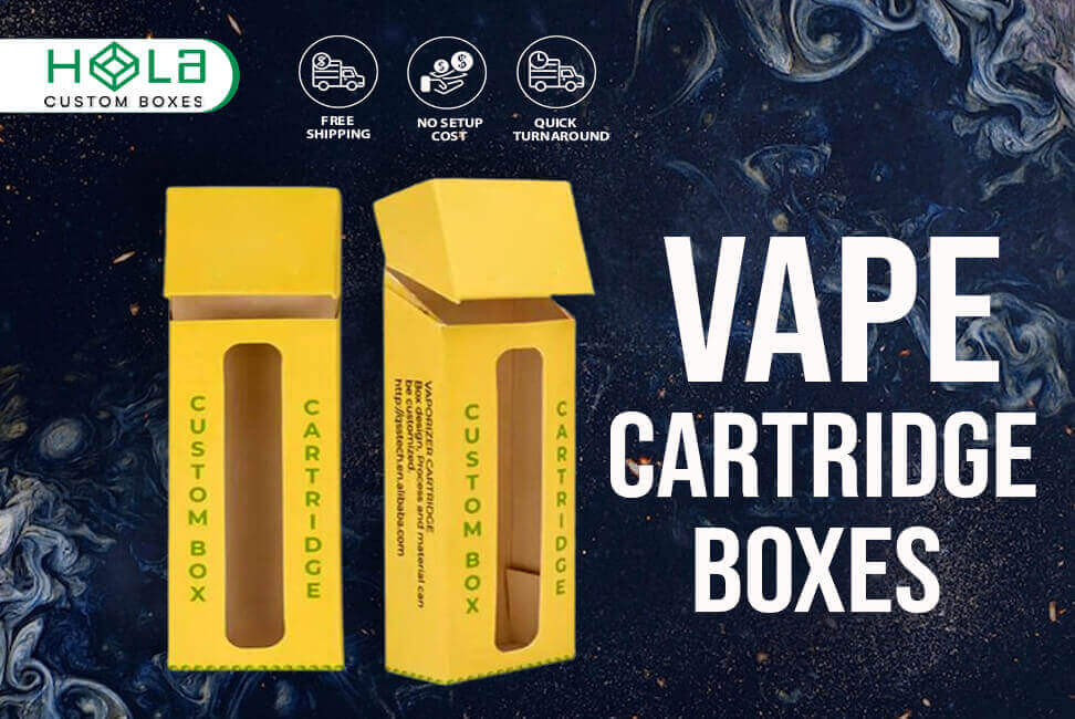 vape cartridges' boxes